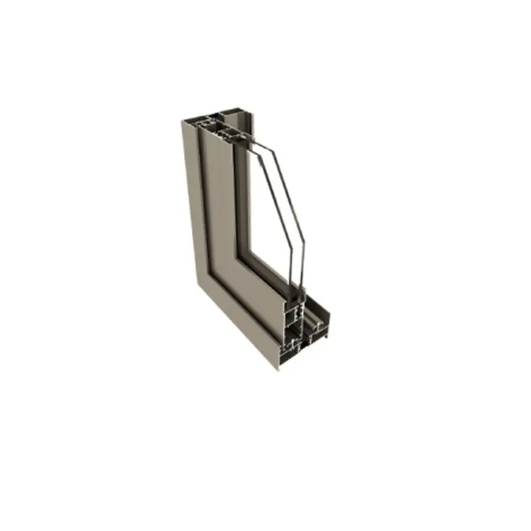 Broken bridge thermal insulation sliding window aluminum profile